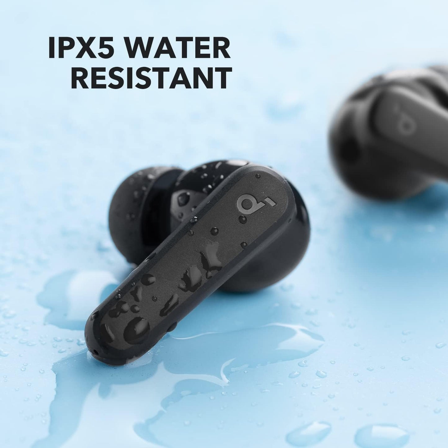 soundcore by Anker R50i VI True Wireless Earbuds, 10mm Drivers with Big Bass, Bluetooth 5.3, 30H Long Playtime, Water-Resistant, 2 Mics for AI Clear Calls, 22 Preset EQs, Customization via App