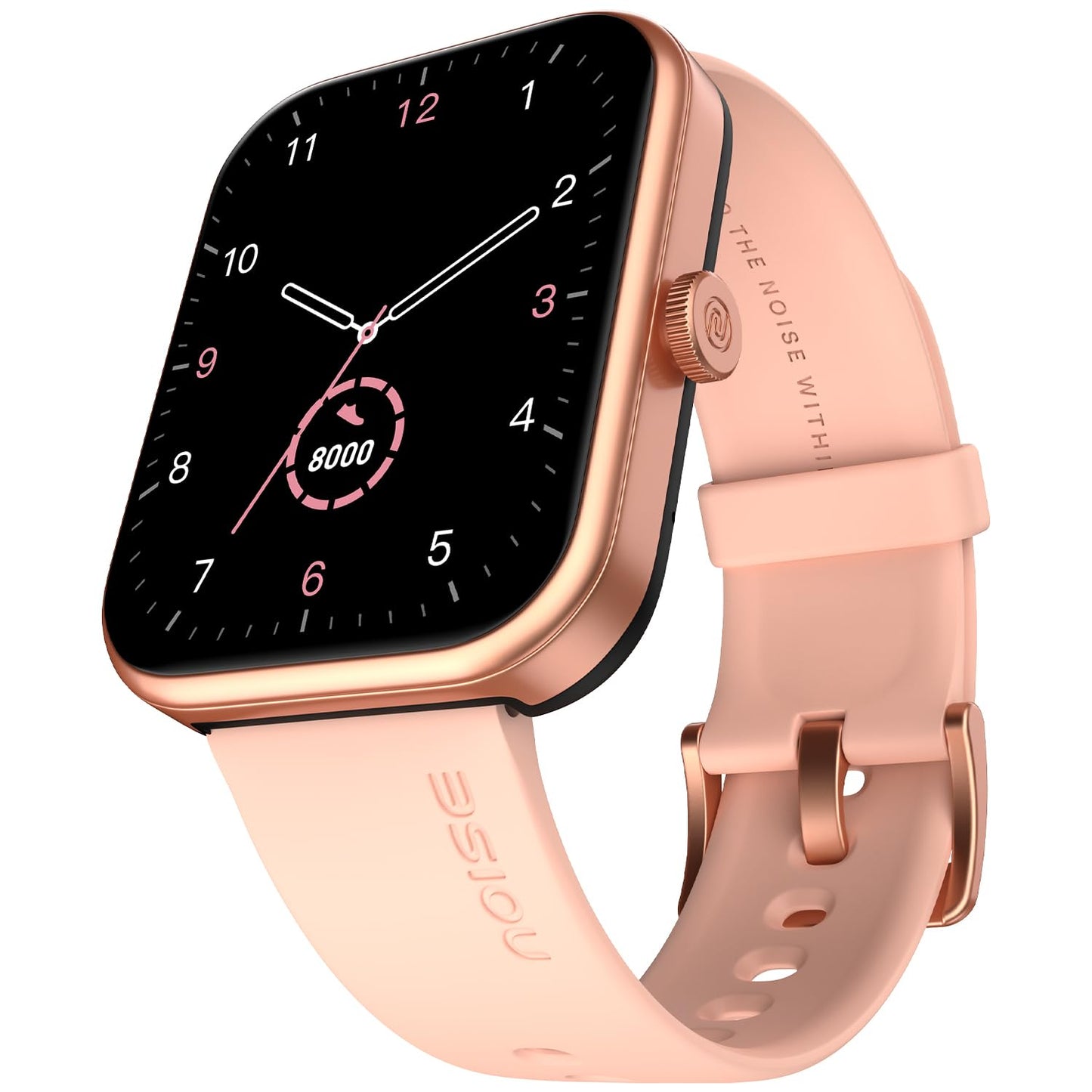 Noise Pulse 2 Max 1.85" Display, Bluetooth Calling Smart Watch, 10 Days Battery, 550 NITS Brightness, Smart DND, 100 Sports Modes, Smartwatch for Men and Women (Deep Wine)