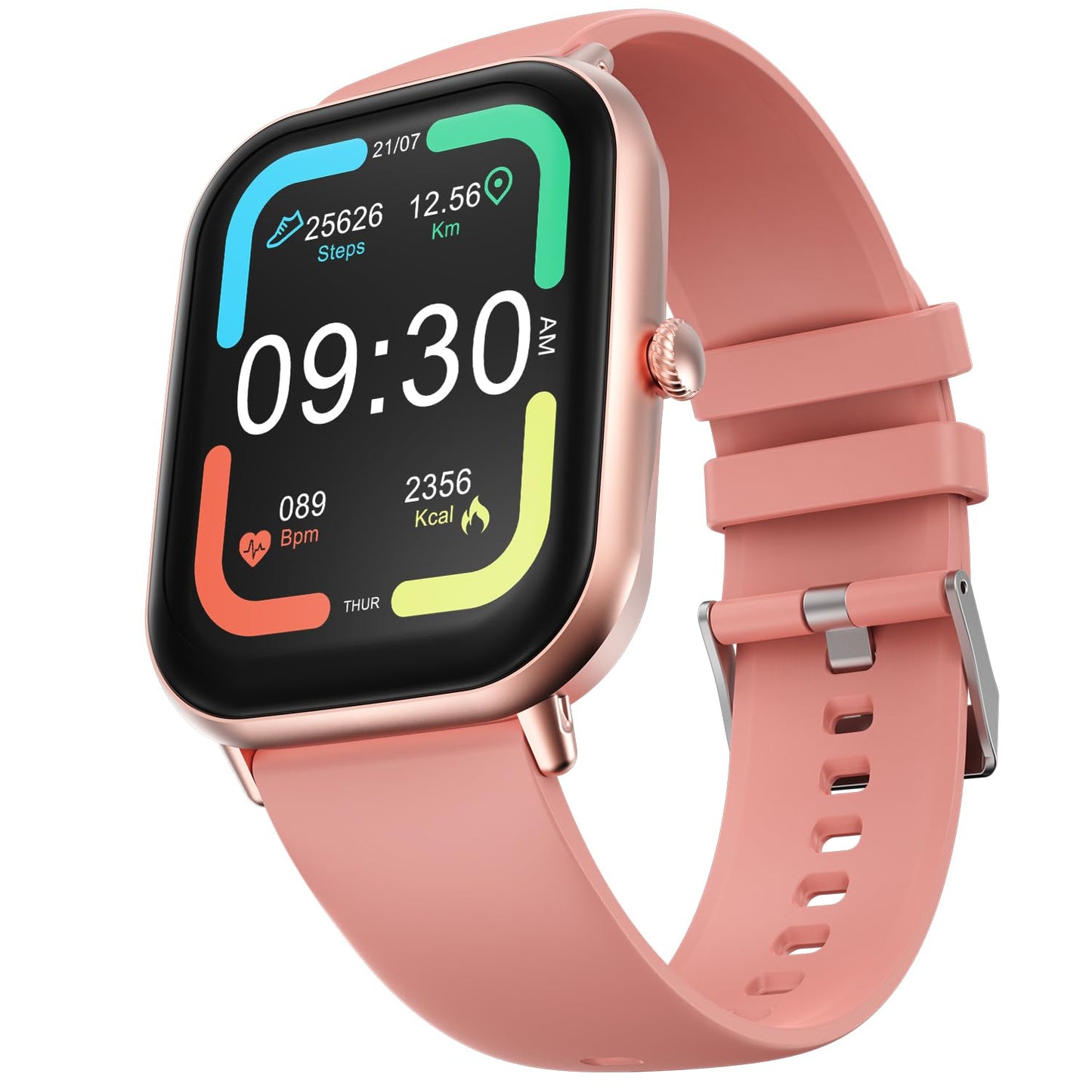 Fire-Boltt Ninja Call Pro Plus Smart Watch 1.83 inch with Bluetooth Calling, AI Voice Assistance, 100 Sports Modes IP67 Rating, 240 * 280 Pixel High Resolution (Black)