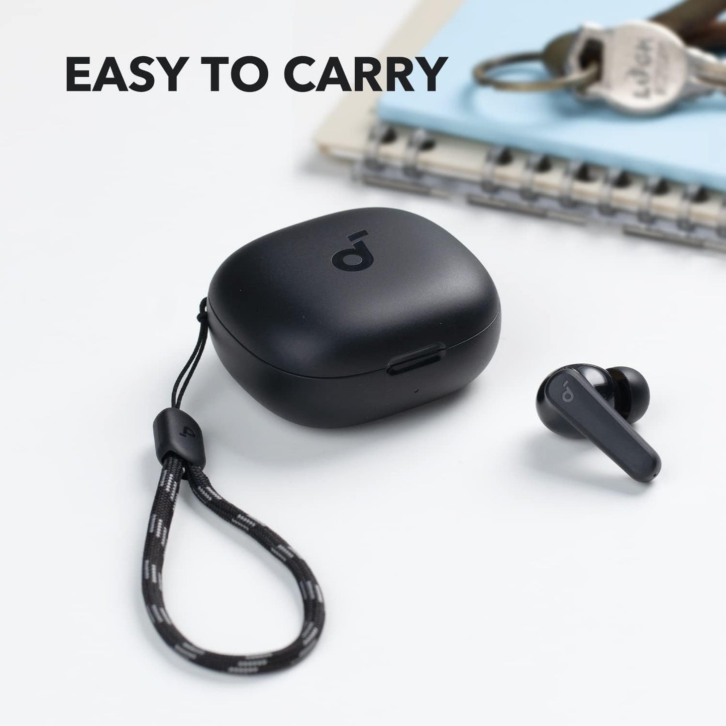 soundcore by Anker R50i VI True Wireless Earbuds, 10mm Drivers with Big Bass, Bluetooth 5.3, 30H Long Playtime, Water-Resistant, 2 Mics for AI Clear Calls, 22 Preset EQs, Customization via App