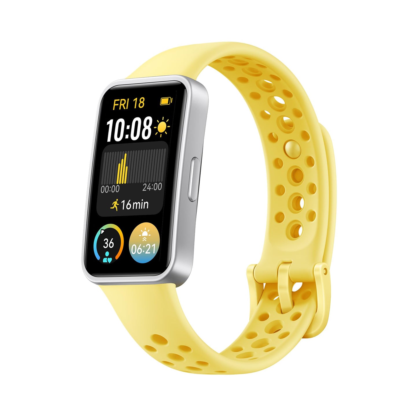Huawei Band 9, Comfortable All-Day Wearing, Sleep Tracking, Fast Charging, Durable Battery, Intelligent Brightness Adjustments, 100 Different Workout Modes, Compatible with iOS&Android (White)