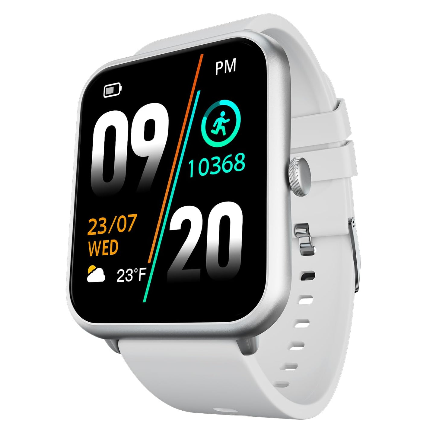 Fire-Boltt Ninja Call Pro Plus Smart Watch 1.83 inch with Bluetooth Calling, AI Voice Assistance, 100 Sports Modes IP67 Rating, 240 * 280 Pixel High Resolution (Black)