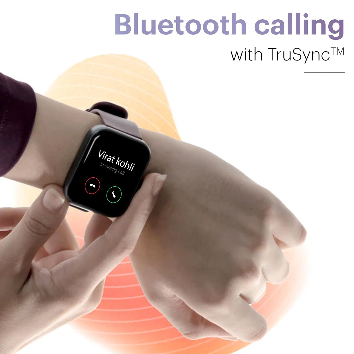 Noise Pulse 2 Max 1.85" Display, Bluetooth Calling Smart Watch, 10 Days Battery, 550 NITS Brightness, Smart DND, 100 Sports Modes, Smartwatch for Men and Women (Deep Wine)