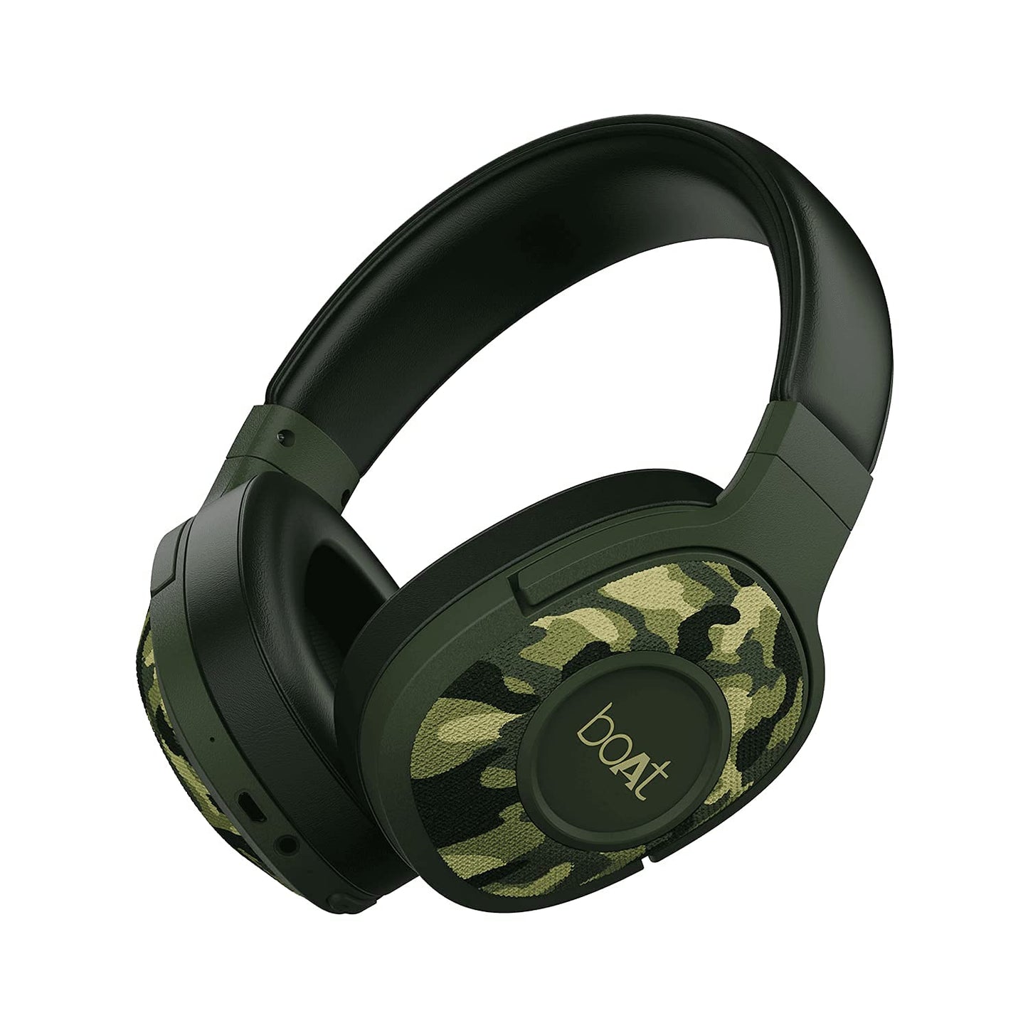 boAt Rockerz 550/Rockerz 558 Over Ear Bluetooth Headphones with Upto 20 Hours Playback, 50MM Drivers, Soft Padded Ear Cushions and Physical Noise Isolation(Black)