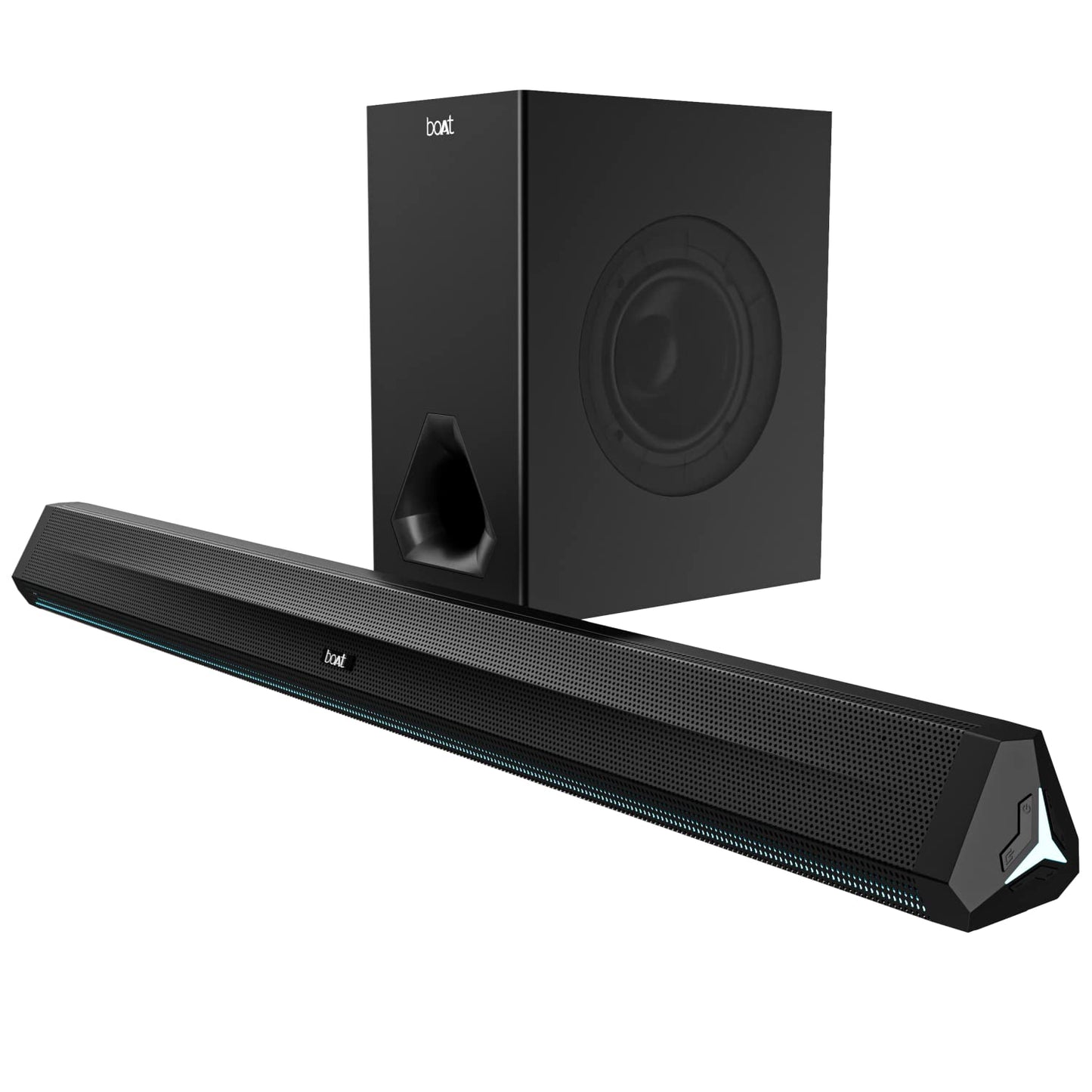 boAt Aavante Bar Azure Pro, 550 W Sound, 5.1CH with Wireless Rear Satellite Speakers, EQ Modes, BTv5.4,Multiple Ports, Master Remote, Bluetooth Sound Bar, Home Theatre Soundbar Speaker (Premium Black)