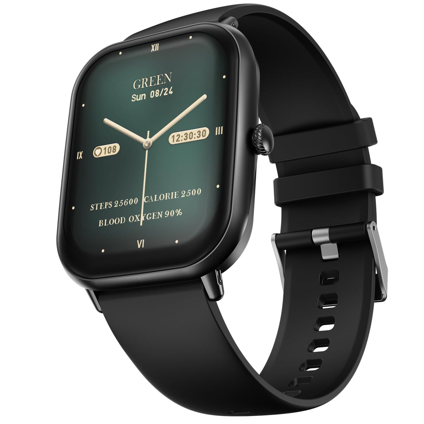 Fire-Boltt Ninja Call Pro Plus Smart Watch 1.83 inch with Bluetooth Calling, AI Voice Assistance, 100 Sports Modes IP67 Rating, 240 * 280 Pixel High Resolution (Black)