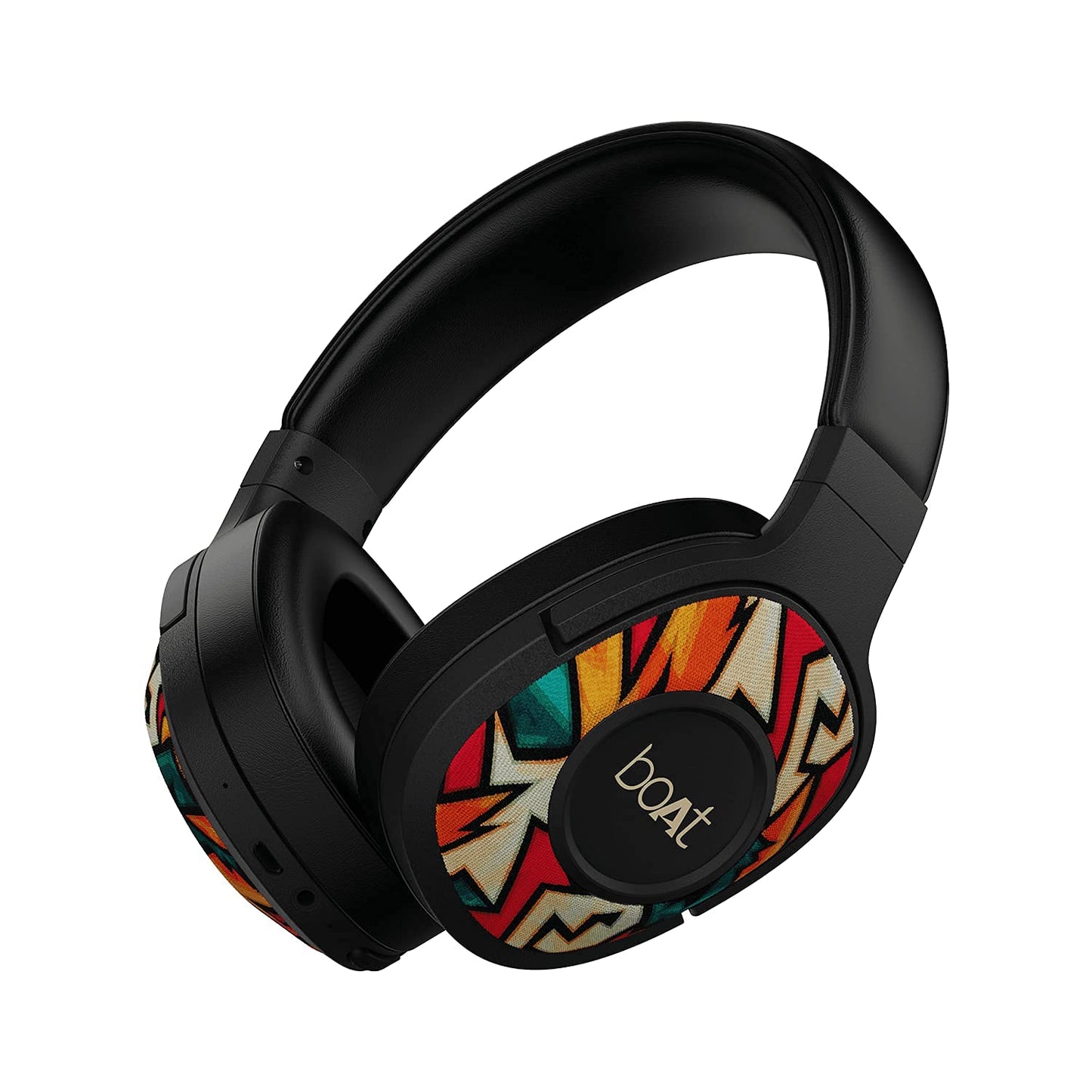 boAt Rockerz 550/Rockerz 558 Over Ear Bluetooth Headphones with Upto 20 Hours Playback, 50MM Drivers, Soft Padded Ear Cushions and Physical Noise Isolation(Black)