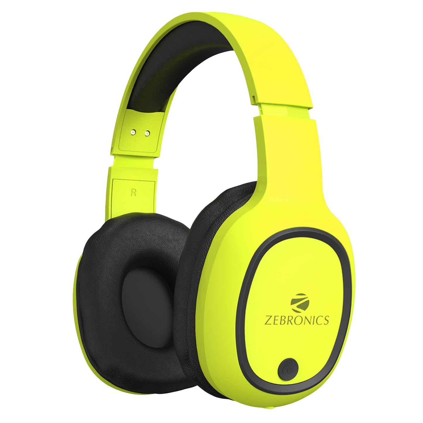 ZEBRONICS Thunder Bluetooth 5.3 Wireless Over Ear Headphones with 60H Backup, Gaming Mode, Dual Pairing, Enc, Aux, Micro Sd, Voice Assistant, Comfortable Earcups, Call Function (Teal Green)