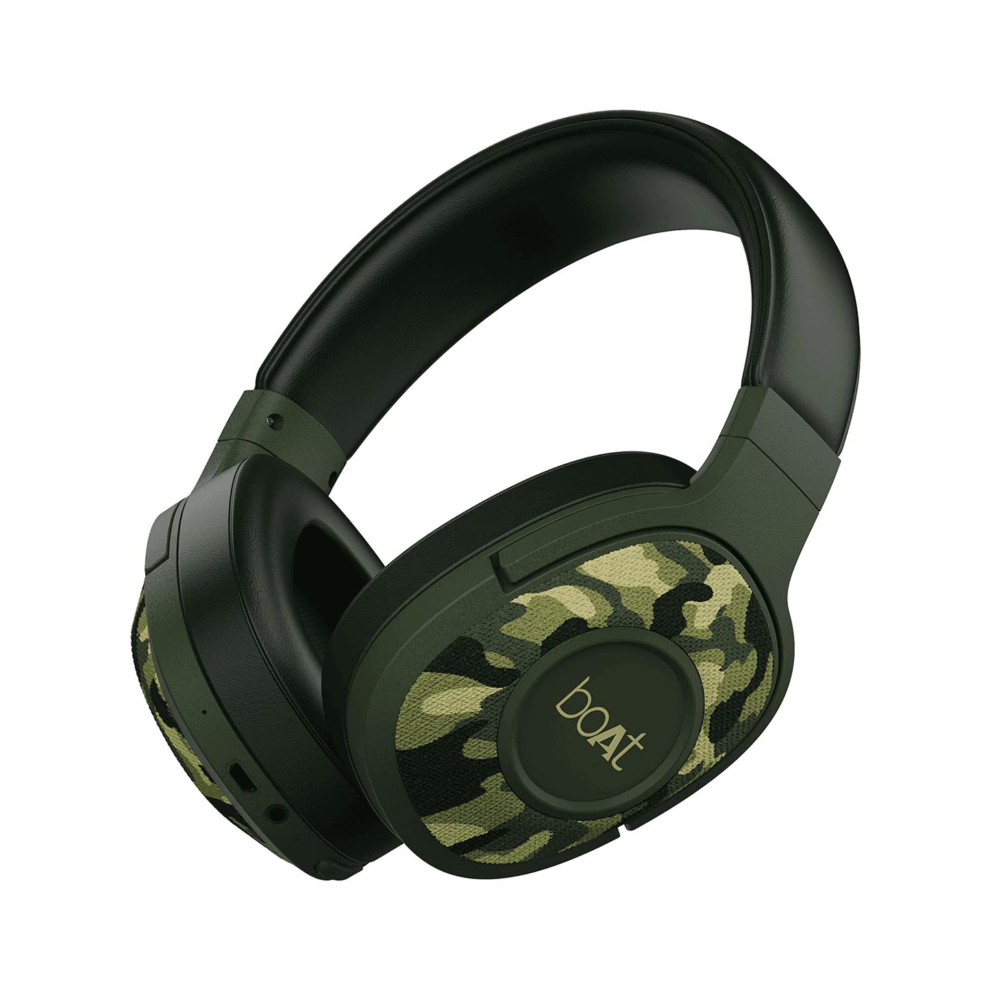 boAt Rockerz 550/Rockerz 558 Over Ear Bluetooth Headphones with Upto 20 Hours Playback, 50MM Drivers, Soft Padded Ear Cushions and Physical Noise Isolation(Black)