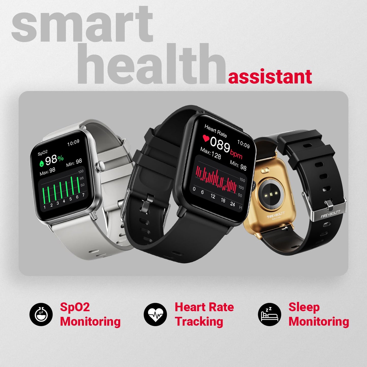 Fire-Boltt Ninja Call Pro Plus Smart Watch 1.83 inch with Bluetooth Calling, AI Voice Assistance, 100 Sports Modes IP67 Rating, 240 * 280 Pixel High Resolution (Black)