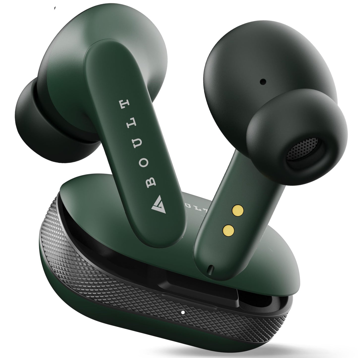 Boult Z20 Truly Wireless Bluetooth Ear Buds with 51H Playtime, Zen™ Calling ENC Mic, Made in India, Low Latency Gaming, Touch Controls, Rich Bass Drivers, TWS Earbuds Bluetooth Wireless (Jet Black)