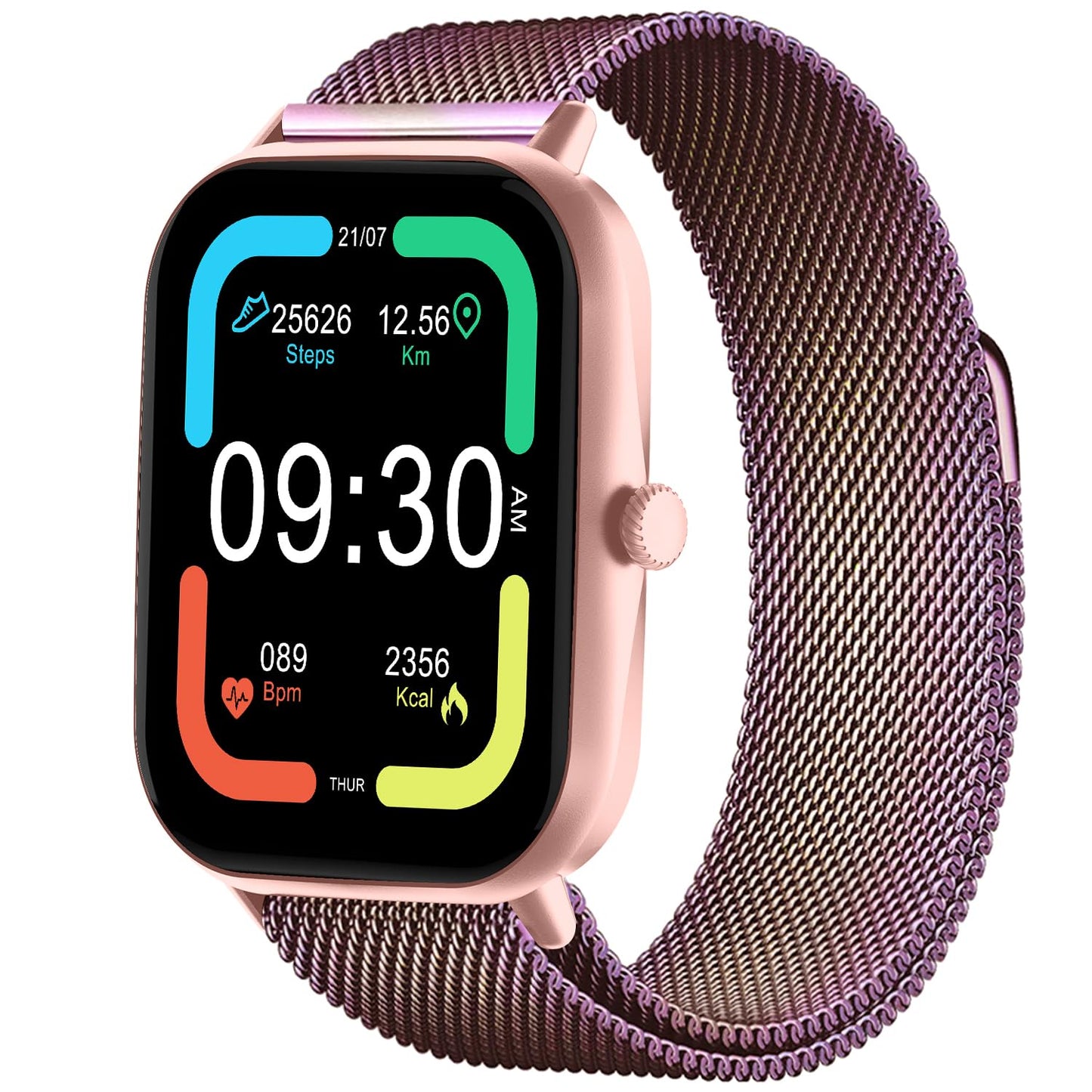 Fire-Boltt Ninja Call Pro Max Smart Watch 2.01 inch Display, Bluetooth Calling, 120+ Sports Modes, Health Suite, Voice Assistance (Black SS)