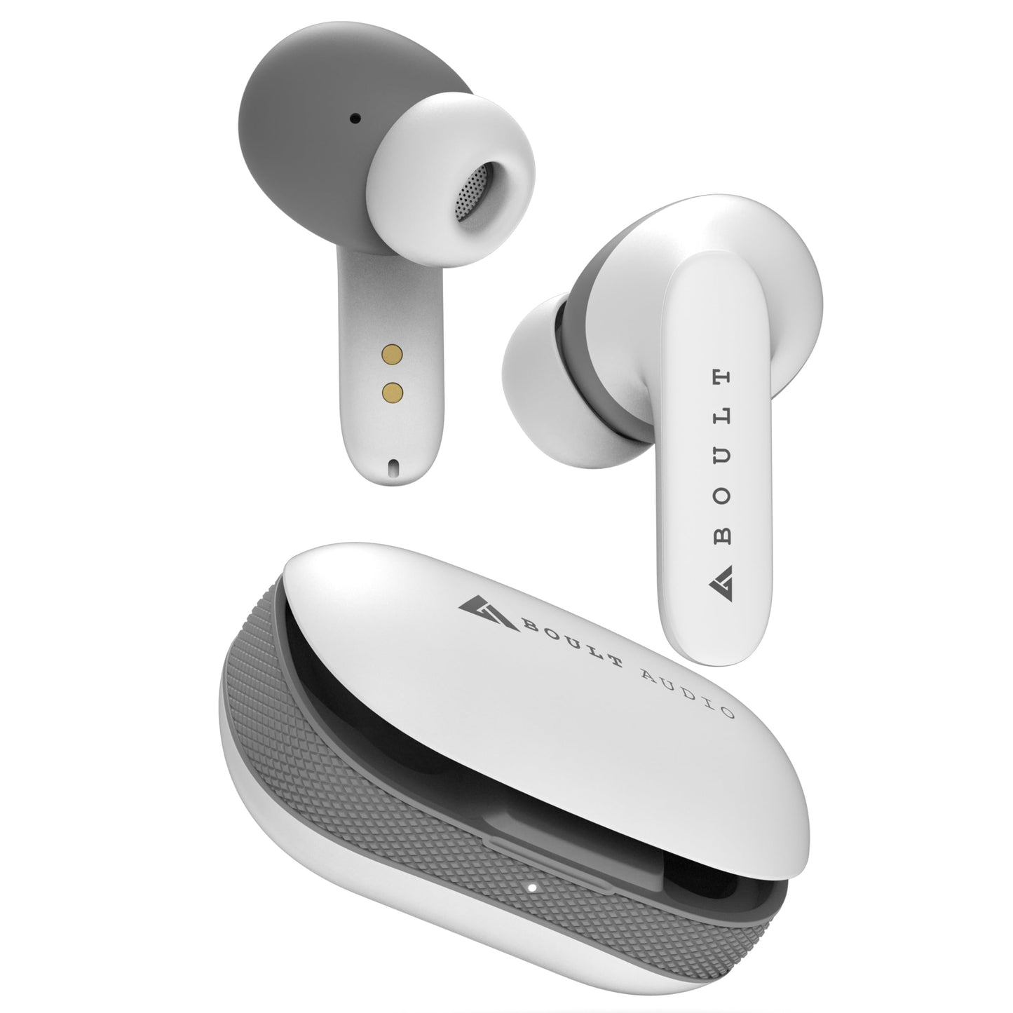 Boult Z20 Truly Wireless Bluetooth Ear Buds with 51H Playtime, Zen™ Calling ENC Mic, Made in India, Low Latency Gaming, Touch Controls, Rich Bass Drivers, TWS Earbuds Bluetooth Wireless (Jet Black)