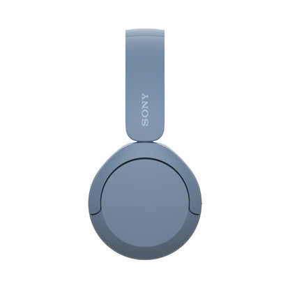 Sony WH-CH520 Wireless Bluetooth Headphones with Mic, Up to 50Hrs Battery-Blue
