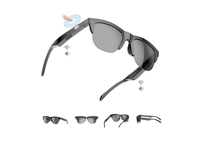 Calyrex Smart Glasses, Polarized Bluetooth Sunglasses, Built-in Mic & Speakers, Voice Assistant, UV Protection Audio Sun Glass