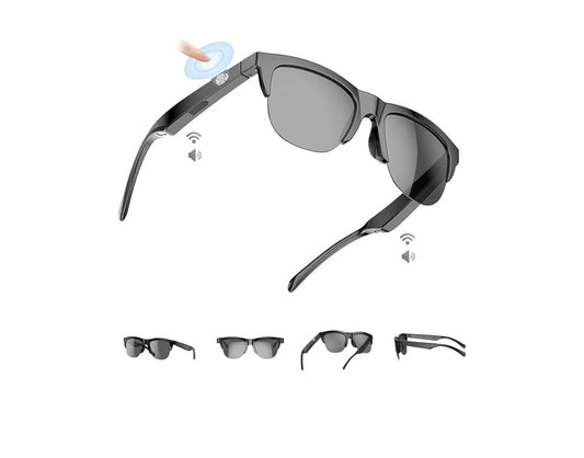 Calyrex Smart Glasses, Polarized Bluetooth Sunglasses, Built-in Mic & Speakers, Voice Assistant, UV Protection Audio Sun Glass