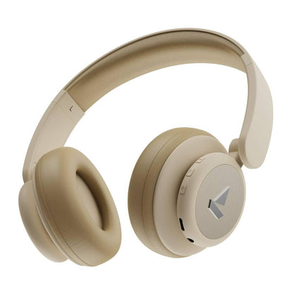 boAt Rockerz 450, 15 HRS Battery, 40mm Drivers, Padded Ear Cushions, Integrated Controls, Dual Modes, On Ear Bluetooth Headphones, Wireless Headphone with Mic (Luscious Black)