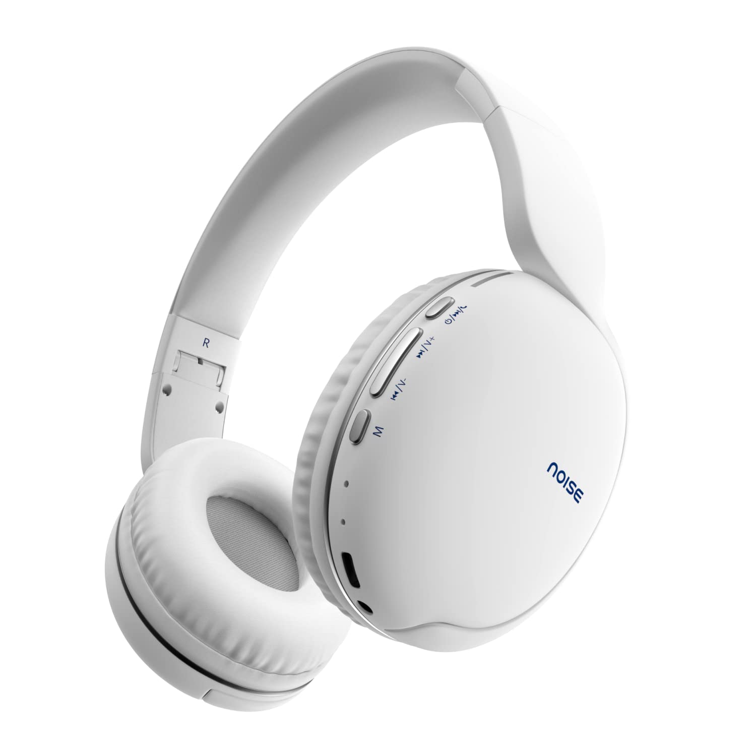 Noise Two Wireless On-Ear Headphones with 50 Hours Playtime, Low Latency(up to 40ms), 4 Play Modes, Dual Pairing, BT v5.3 (Serene Blue)