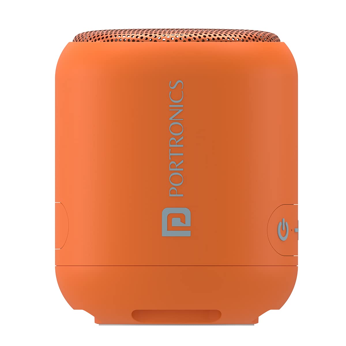 Portronics SoundDrum 1 12W TWS Portable Bluetooth Speaker with Powerful Bass, Bluetooth 5.3V, 360° Surround Sound, USB Drive in, Type C Fast Charging(Blue)