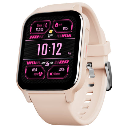 Boat Storm Call 3 w/Turn-by-Turn Navigation, 1.83" (4.6 cm) HD Display, Bluetooth Calling, Crest+ OS, QR Tray, Watch Face Studio, Coins, Emergency SOS Smart Watch for Men & Women(Active Black)
