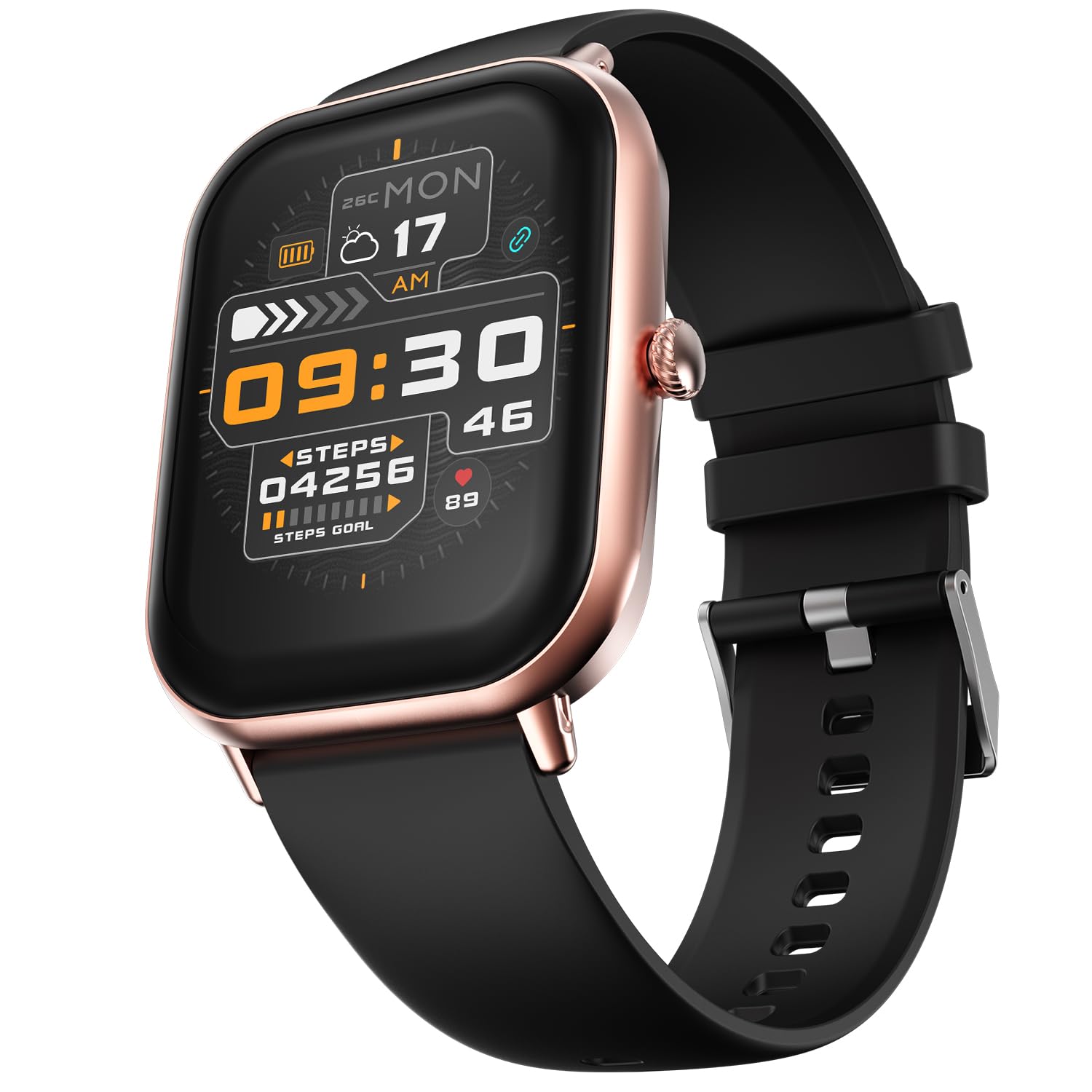 Fire-Boltt Ninja Call Pro Plus Smart Watch 1.83 inch with Bluetooth Calling, AI Voice Assistance, 100 Sports Modes IP67 Rating, 240 * 280 Pixel High Resolution (Black)
