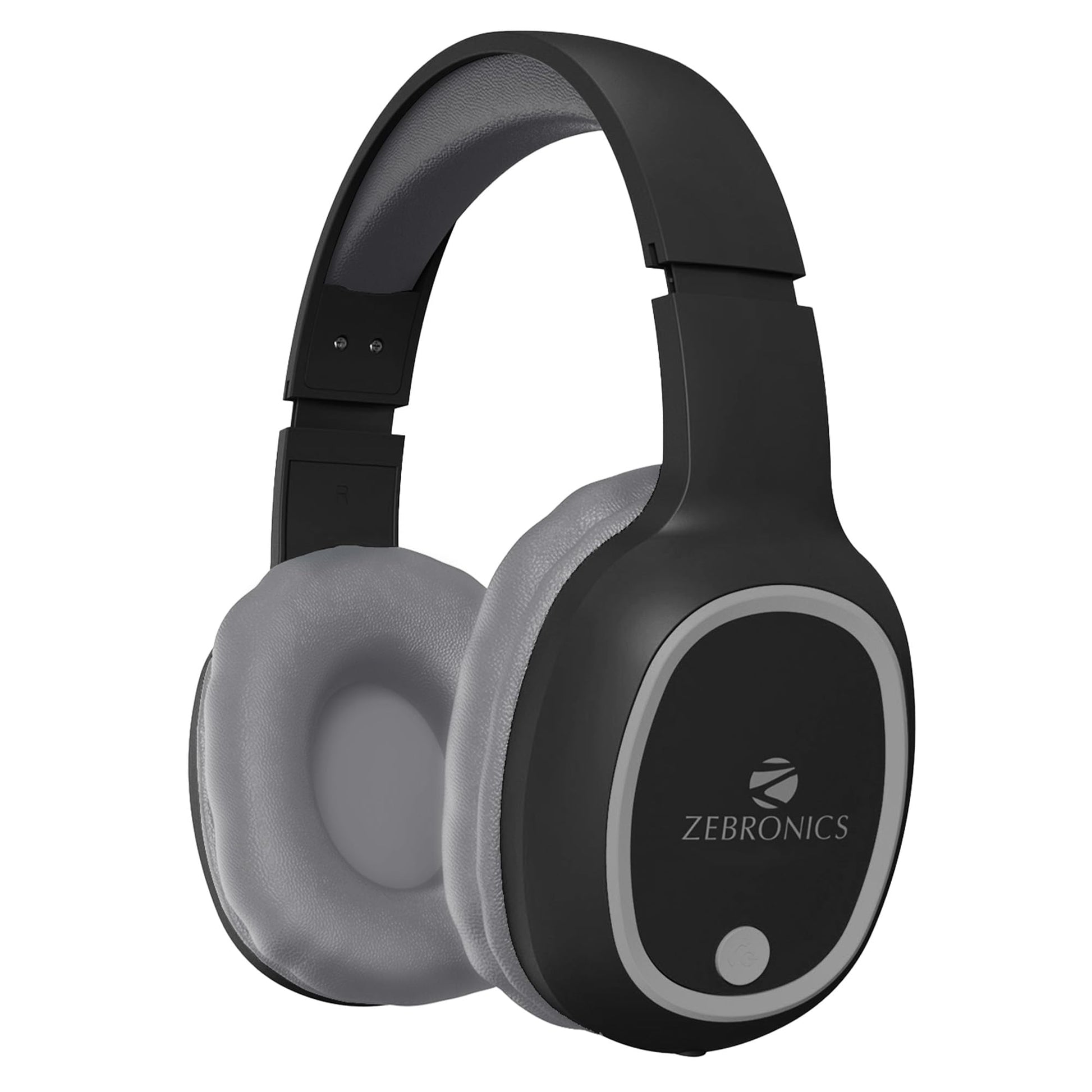 ZEBRONICS Thunder Bluetooth 5.3 Wireless Over Ear Headphones with 60H Backup, Gaming Mode, Dual Pairing, Enc, Aux, Micro Sd, Voice Assistant, Comfortable Earcups, Call Function (Teal Green)