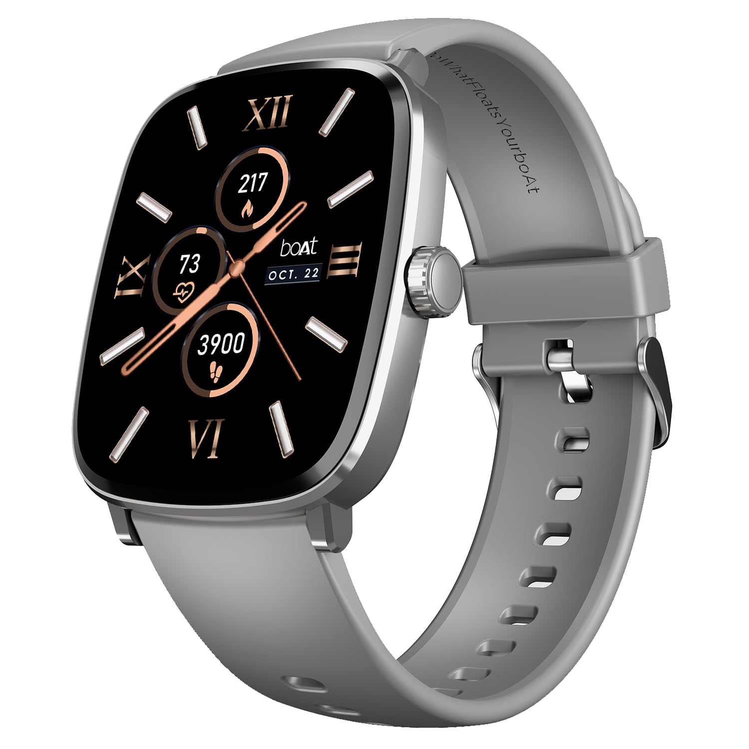 Boat Storm Call 3 w/Turn-by-Turn Navigation, 1.83" (4.6 cm) HD Display, Bluetooth Calling, Crest+ OS, QR Tray, Watch Face Studio, Coins, Emergency SOS Smart Watch for Men & Women(Active Black)