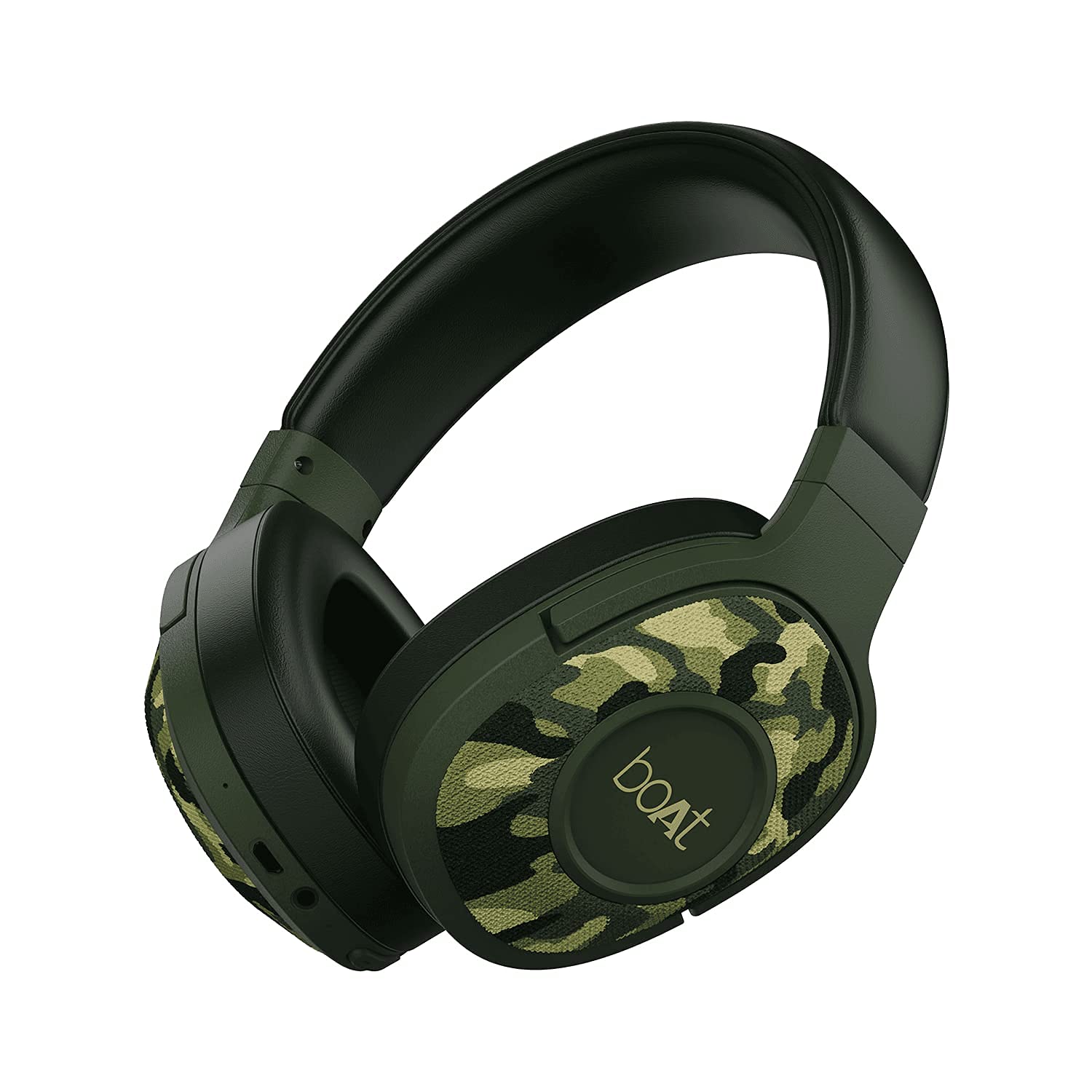 boAt Rockerz 550/Rockerz 558 Over Ear Bluetooth Headphones with Upto 20 Hours Playback, 50MM Drivers, Soft Padded Ear Cushions and Physical Noise Isolation(Black)