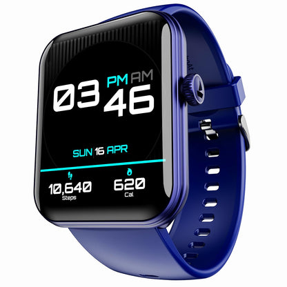 Boat Storm Call 3 w/Turn-by-Turn Navigation, 1.83" (4.6 cm) HD Display, Bluetooth Calling, Crest+ OS, QR Tray, Watch Face Studio, Coins, Emergency SOS Smart Watch for Men & Women(Active Black)