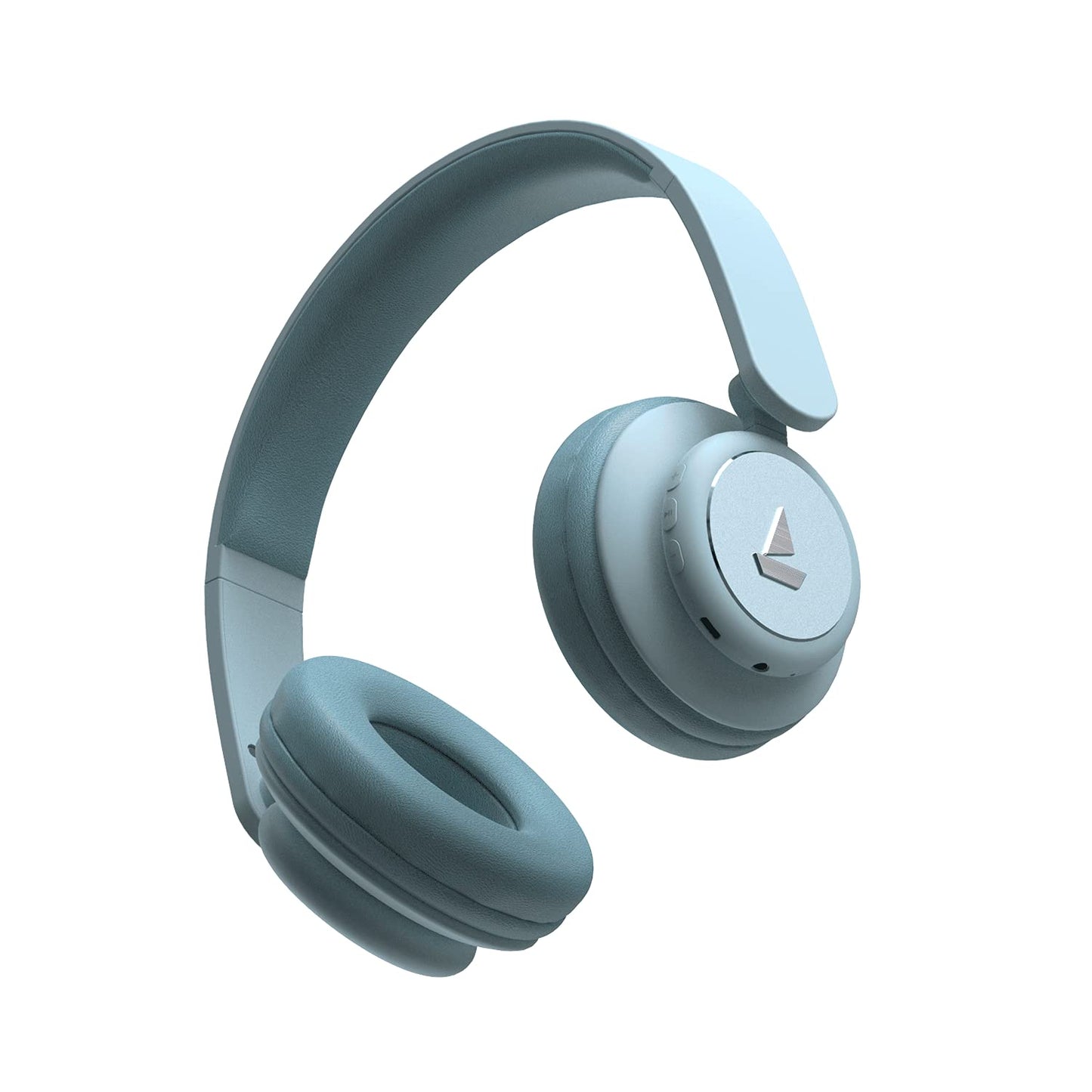 boAt Rockerz 450, 15 HRS Battery, 40mm Drivers, Padded Ear Cushions, Integrated Controls, Dual Modes, On Ear Bluetooth Headphones, Wireless Headphone with Mic (Luscious Black)