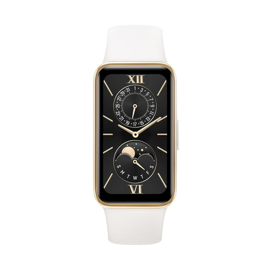 Huawei Band 9, Comfortable All-Day Wearing, Sleep Tracking, Fast Charging, Durable Battery, Intelligent Brightness Adjustments, 100 Different Workout Modes, Compatible with iOS&Android (White)