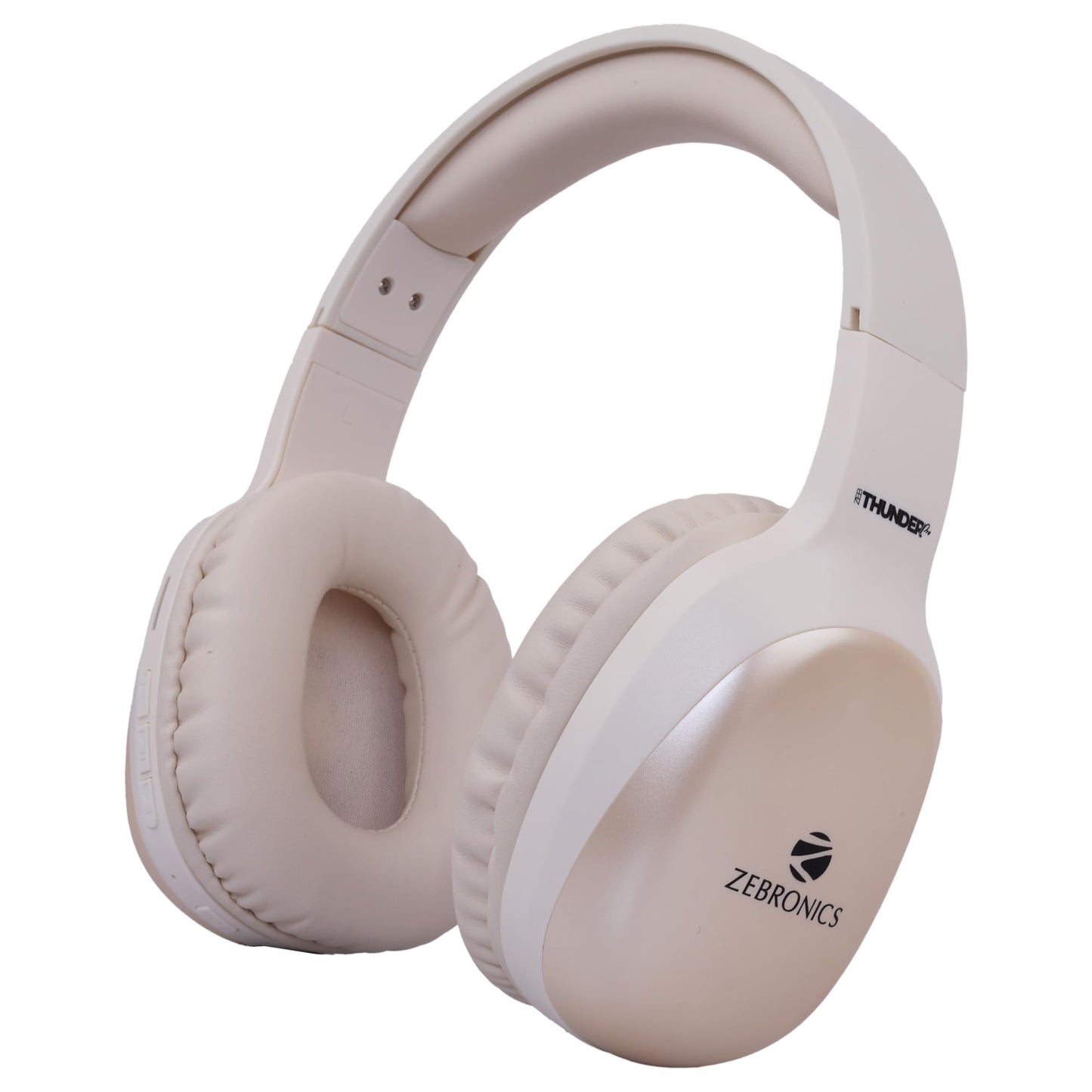 ZEBRONICS Thunder Bluetooth 5.3 Wireless Over Ear Headphones with 60H Backup, Gaming Mode, Dual Pairing, Enc, Aux, Micro Sd, Voice Assistant, Comfortable Earcups, Call Function (Teal Green)