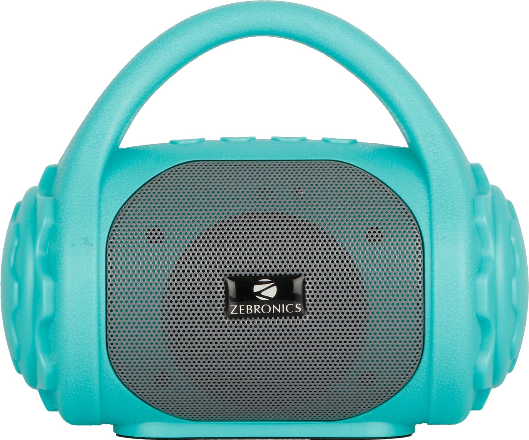 Zebronics ZEB-COUNTY 3W Wireless Bluetooth Portable Speaker With Supporting Carry Handle, USB, SD Card, AUX, FM & Call Function. (Black)
