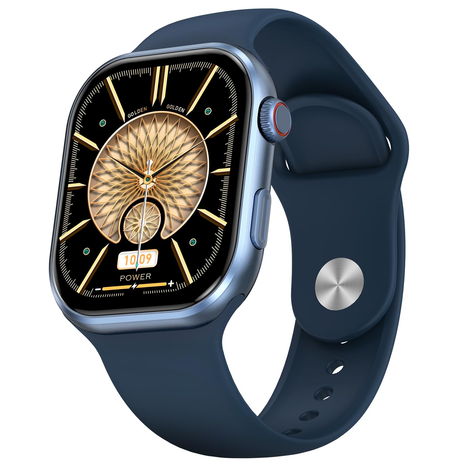 Fire-Boltt Brillia Smart Watch with 51.3mm (2.02 inch) AMOLED Display, Bluetooth Calling, SpO2, Heart Rate Monitoring, 120+ Sports Modes (Brillia, Black)