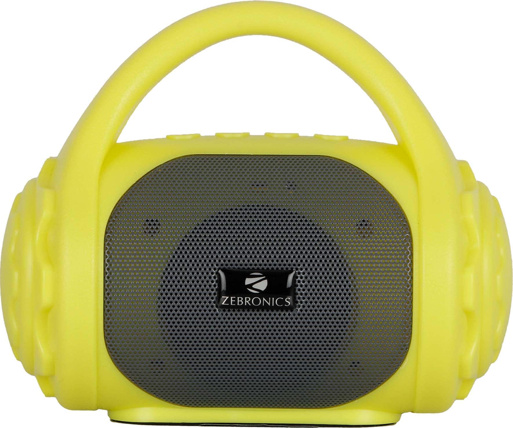 Zebronics ZEB-COUNTY 3W Wireless Bluetooth Portable Speaker With Supporting Carry Handle, USB, SD Card, AUX, FM & Call Function. (Black)