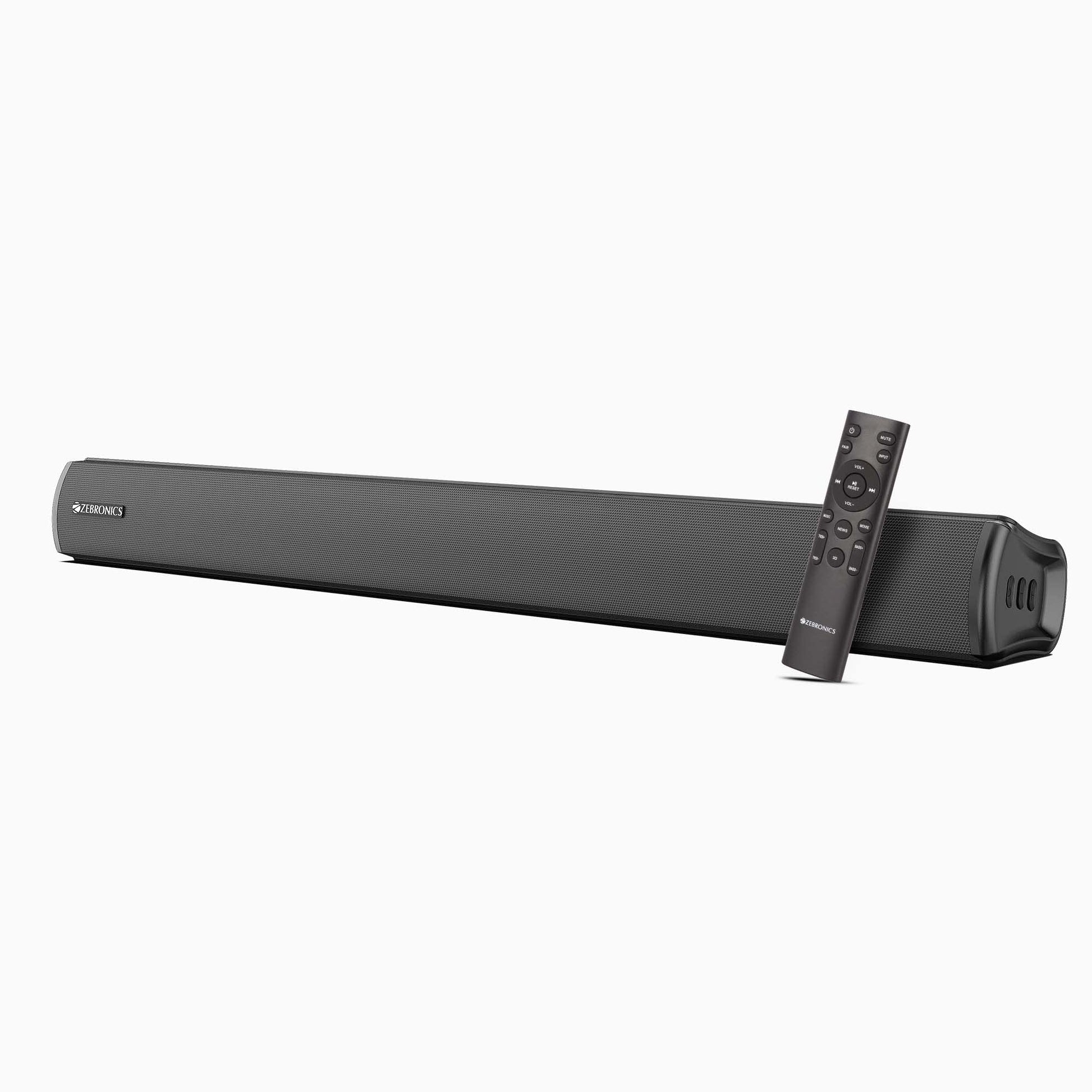 ZEBRONICS Astra 35, Portable Bluetooth Speaker, 16 Watts, Upto 24h Backup, Dual Drivers + Dual Passive Radiators, Call Function, Bluetooth v5.3 | USB | mSD| AUX, TWS, RGB LED