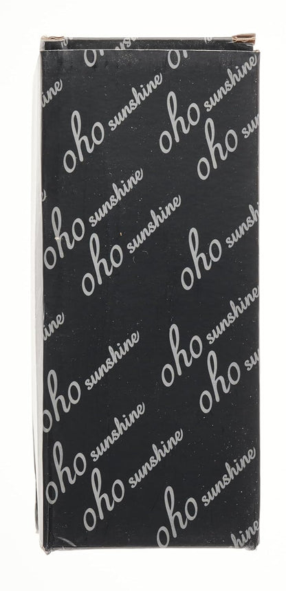 OhO sunshine Unisex-adult Audio Rectangular Polarized Sunglasses, Bluetooth 5.0 Version Wireless, Open Ear Style Listen Music and Calls - Pack of 1 (Black Frame-black Lens, One Size)