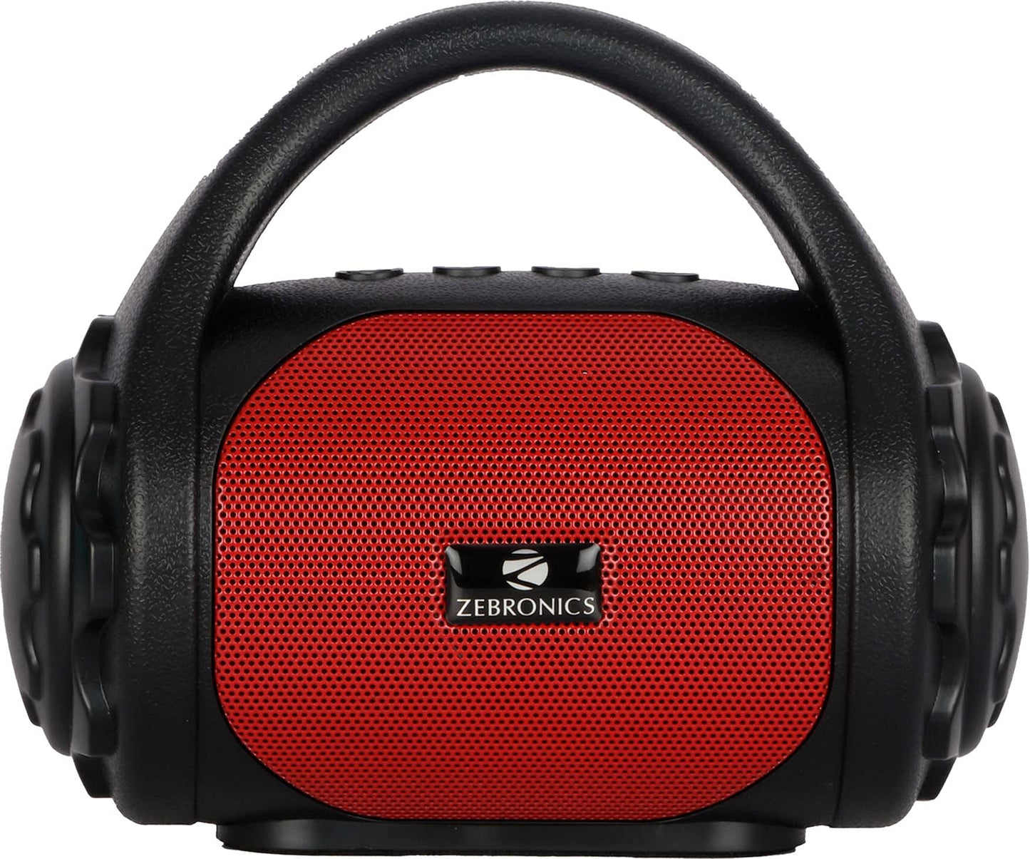 Zebronics ZEB-COUNTY 3W Wireless Bluetooth Portable Speaker With Supporting Carry Handle, USB, SD Card, AUX, FM & Call Function. (Black)