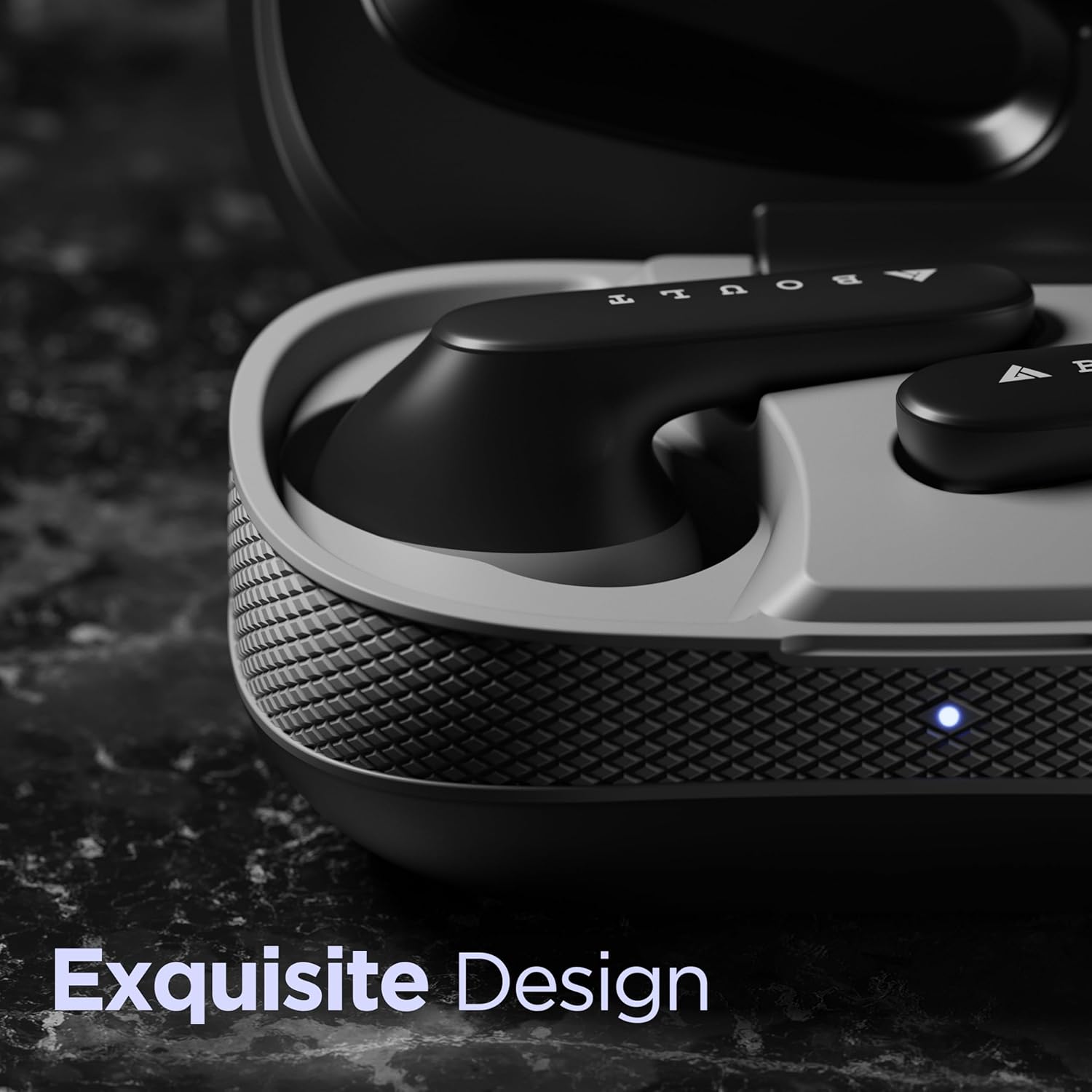 Boult Z20 Truly Wireless Bluetooth Ear Buds with 51H Playtime, Zen™ Calling ENC Mic, Made in India, Low Latency Gaming, Touch Controls, Rich Bass Drivers, TWS Earbuds Bluetooth Wireless (Jet Black)