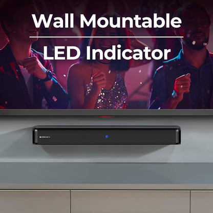 ZEBRONICS Juke BAR 3902 Soundbar with 140 Watts, HDMI (ARC), Optical, USB, AUX, Bluetooth v5.0, Virtual 5.1, Wall Mountable Design