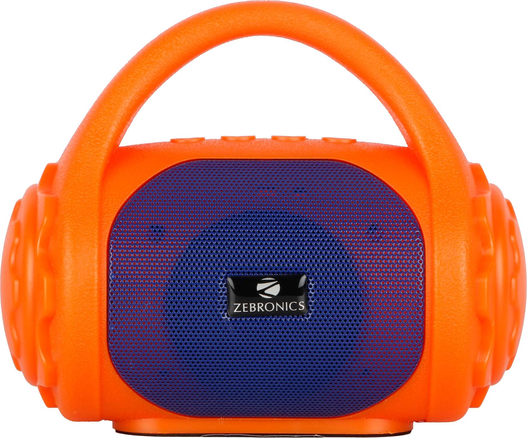 Zebronics ZEB-COUNTY 3W Wireless Bluetooth Portable Speaker With Supporting Carry Handle, USB, SD Card, AUX, FM & Call Function. (Black)