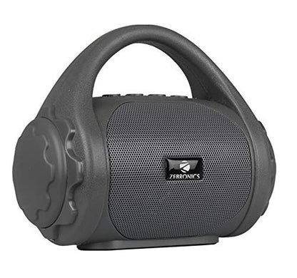 Zebronics ZEB-COUNTY 3W Wireless Bluetooth Portable Speaker With Supporting Carry Handle, USB, SD Card, AUX, FM & Call Function. (Black)