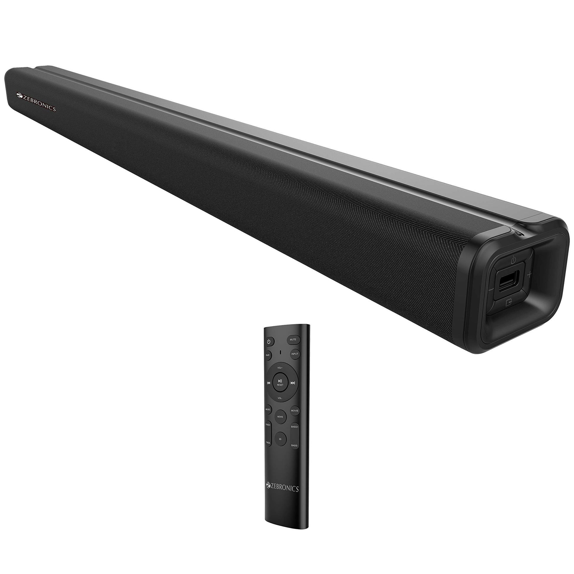 ZEBRONICS Astra 35, Portable Bluetooth Speaker, 16 Watts, Upto 24h Backup, Dual Drivers + Dual Passive Radiators, Call Function, Bluetooth v5.3 | USB | mSD| AUX, TWS, RGB LED