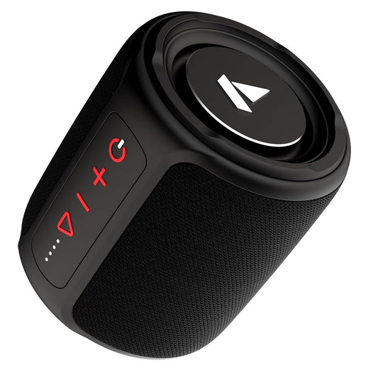 Boat Stone 352 Bluetooth Speaker with 10W RMS Stereo Sound, IPX7 Water Resistance, TWS Feature, Up to 12H Total Playtime, Multi-Compatibility Modes and Type-C Charging(Raging Black)