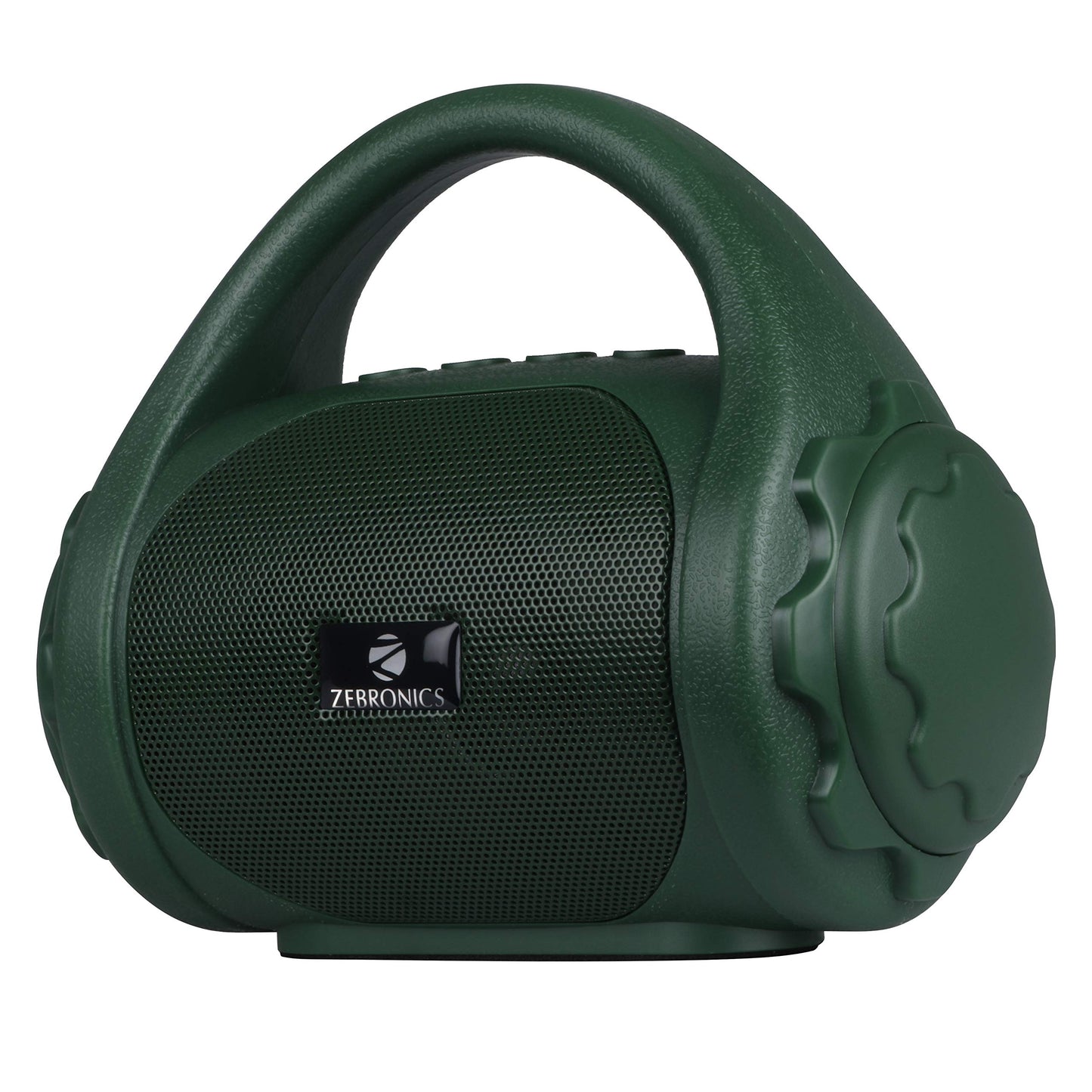Zebronics ZEB-COUNTY 3W Wireless Bluetooth Portable Speaker With Supporting Carry Handle, USB, SD Card, AUX, FM & Call Function. (Black)