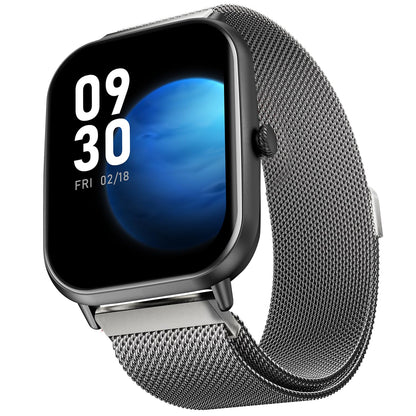 Fire-Boltt Ninja Call Pro Plus Smart Watch 1.83 inch with Bluetooth Calling, AI Voice Assistance, 100 Sports Modes IP67 Rating, 240 * 280 Pixel High Resolution (Black)
