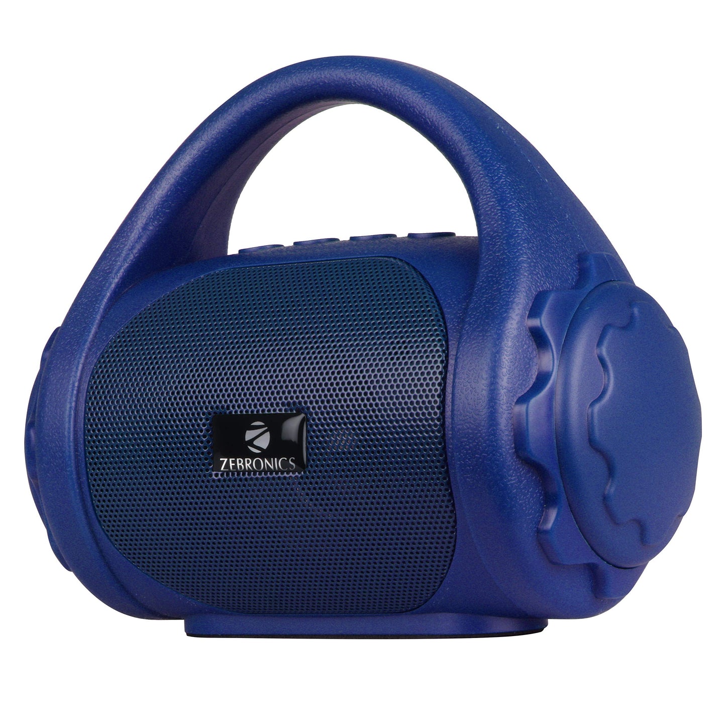 Zebronics ZEB-COUNTY 3W Wireless Bluetooth Portable Speaker With Supporting Carry Handle, USB, SD Card, AUX, FM & Call Function. (Black)